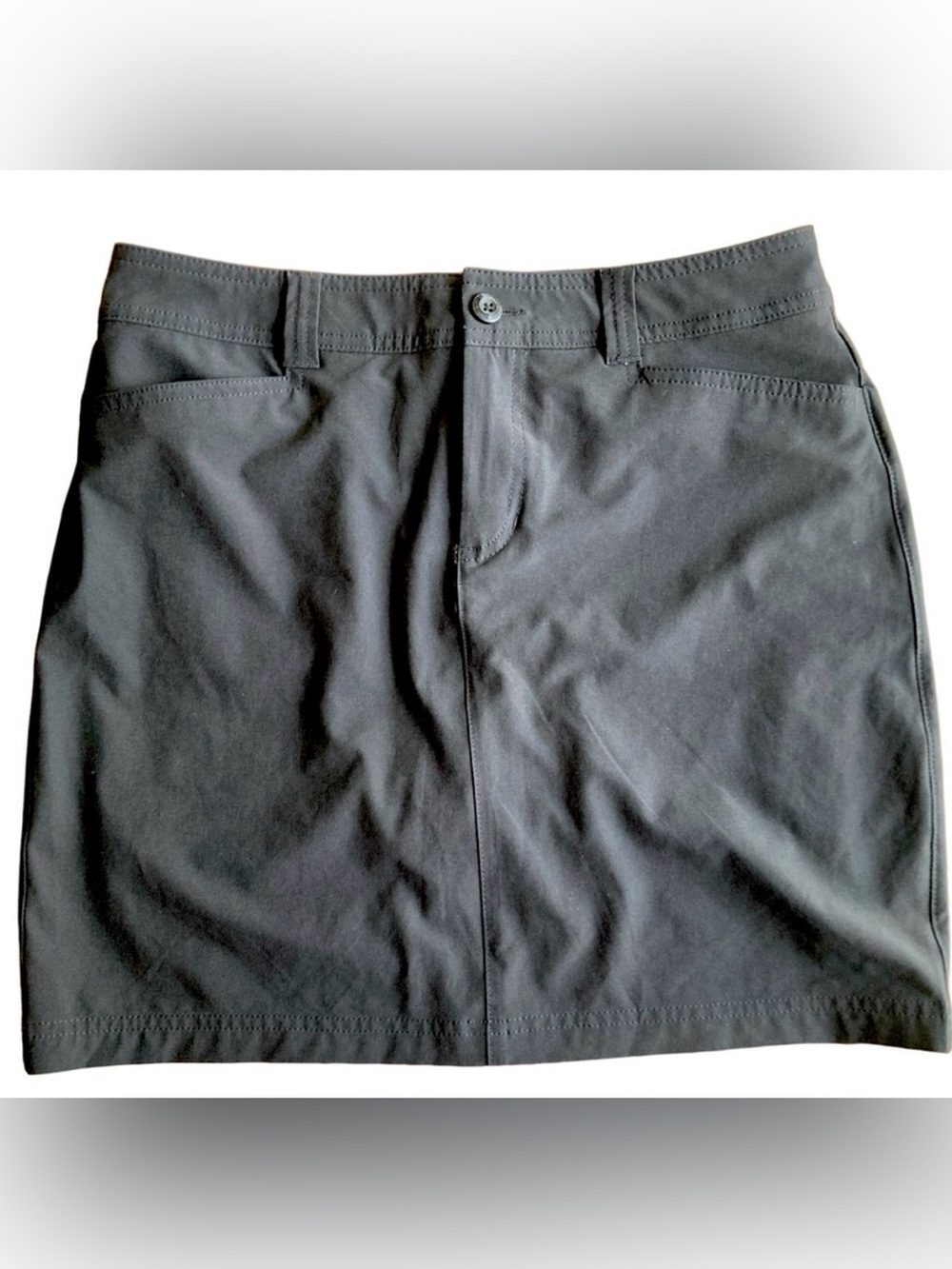 Eddie Bauer Black Adventurer 2.0 Skort Size 4 Runs slightly large